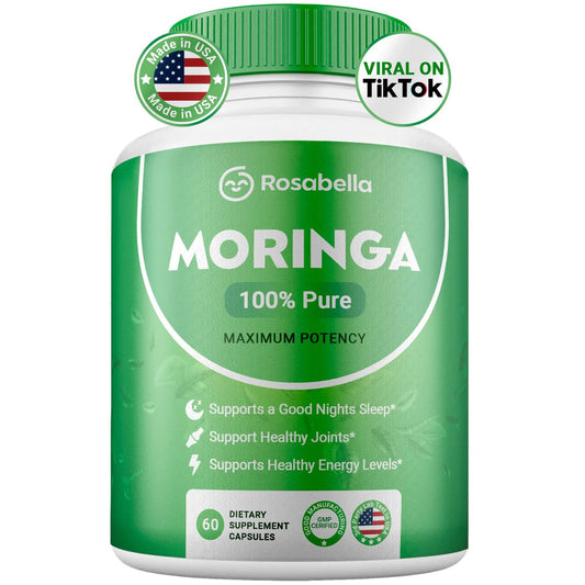 Rosabella Moringa Powder Capsules (Buy 1 Get 1 Free)
